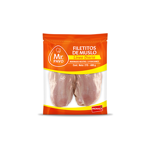 Filetes de muslo linea congelados